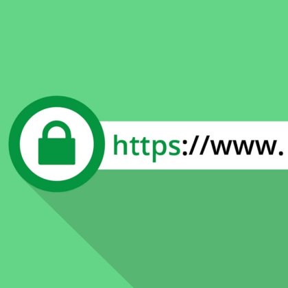 Resposta 2: Pelo Cadeado do Site.